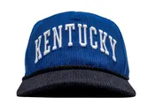 47 Brand x Oneness Kentucky Wildcats Spell Out Corduroy Snapback in Black / Blue / White