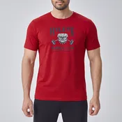 Barbell Club HY-Blend Crew Tee Crimson Red