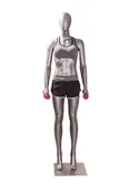 Angela Sports Female Mannequin Lifting Weights