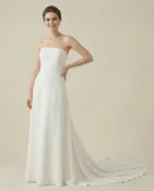 Ethereal Strapless Wedding Gown | Sira D’ Pion |