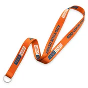 Custom Lanyard | Full Color Print | Soft Polyester | Key Ring Attachment