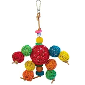 A &amp; E Cages Happy Beaks Have A Ball Bird Toy