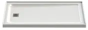 60" X 32" X 3" White Acrylic Shower Base - Model 106012-000-001-00
