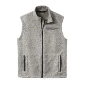 Port Authority – Unisex Sweater Fleece Vest – Grey Heather