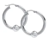 CAPE COD 26MM HOOP EARRING