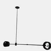 David Weeks Studio Abaca Suspension Light