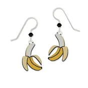 Banana dangle earrings