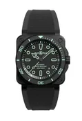 BELL & ROSS-BR-03 DIVER LUM OUTLINE
42 MM
Limited edition of 500 pieces BR03A-D-OL-CE/SRB