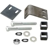 1/4″ L & hrdw for J channel