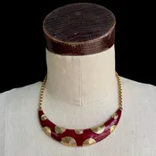 Balenciaga Enamel Necklace