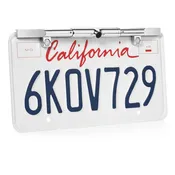 BOYO VTL405TJ - Ultra Slim Bar-Type License Plate Backup Camera with Active Parking Lines (Chrome)