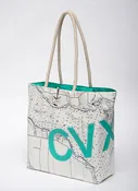 Charlevoix Sail Bag Tote - Seafoam
