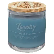 14 oz. Scented Candle in a Glass Holder with Wood Lid