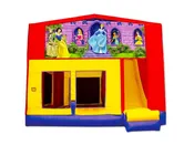 4 N 1 Modular Combo Inflatable w/Hoops