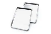 Kitchenatics Quarter Sheet Aluminum Baking Pans (Set of 2) | 9.6″ x 13″ Nonstick Cookie Sheets