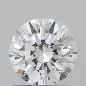 1.08 Carat G-VS2 Round Cut Diamond