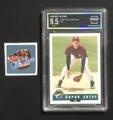1992 Classic Draft Pick #6. DEREK JETER. MINT+ 9.5