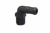 3/4" Hose Barb X 3/4" MNPT &amp;amp; 90 Degree Elbow