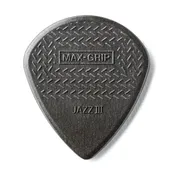 471P3C Dunlop Jazz III Pointed Carbon Fiber 6 Pick Pack