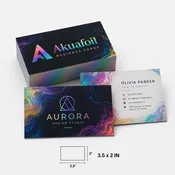 Akuafoil Business Cards