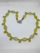 #18  Green Agate Necklace