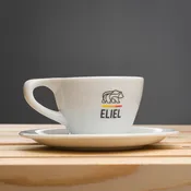 Eliel Espresso Cup and Saucer