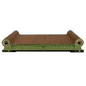 Animal Print Sofa Cat Scratcher - Peacock