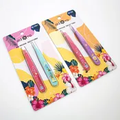 ADORO Dual Precision Tweezer Combo #1139 / 12set pack
