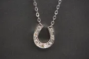 HORSESHOE PENDANT — Y2K Jewelers | Engagement ring and luxury gemstone jeweler