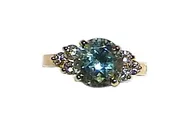 Aquamarine & Diamond Ring — Otten, Vallot & Company