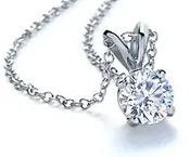 0.70 CT  Lab Grown Diamond Pendant