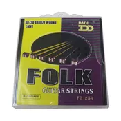 80/20 Bronze Wound Light Folk Guitar Strings FG259