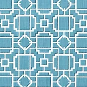 Abstract Print— Blue-White Color—Premium Quality Fabric—Sold by the Yard