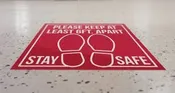 4MFGL 54150 4 MIL Short Term Floor Graphic Laminate