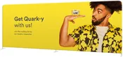 20' Tube Straight Fabric 2-Side Display