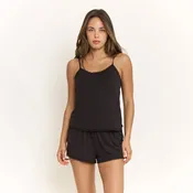 All American Cami Shortie Set in Black