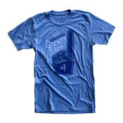 BELLBOY | CROWN TOWN T-SHIRT - HEATHER BLUE