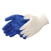 Blue Latex Coated Knits