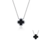 0.49 CTW Halo Necklace