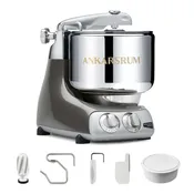 Ankarsrum Mixer Essential Package - Black Chrome Metallic Gloss