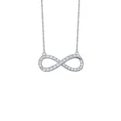 0.33 CTW Infinity Necklace