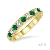 11 Alternate Gemstone & Diamond Wedding Band