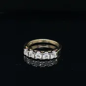 0.5CTW 10K Yellow Gold Cubic Zirconia