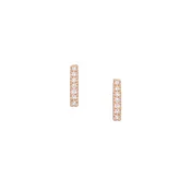 6 Diamond Bar Studs