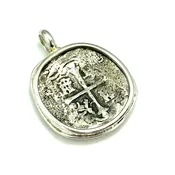 Coin Pendant 4 Reales 77382 — Everett Designs