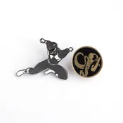 Black Ranger Pin Set