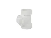CFI PVC DWV C/OTee HxHxFPTw/plug 1-1/ 2"