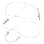 15 DROP IV ADMINISTRATION SET WITH SECONDARY WITH HANGER, 40″