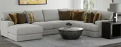 46" Cocktail Ottoman Tori Birch