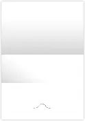 White Recycled Smooth 80lb 12 x 9 One Pocket Landscape Folders with 5 1/4 Inch Pocket and Tuck Tab